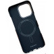  Чохол Carbon Kevlar MagSafe для iPhone 16 Pro Max Black